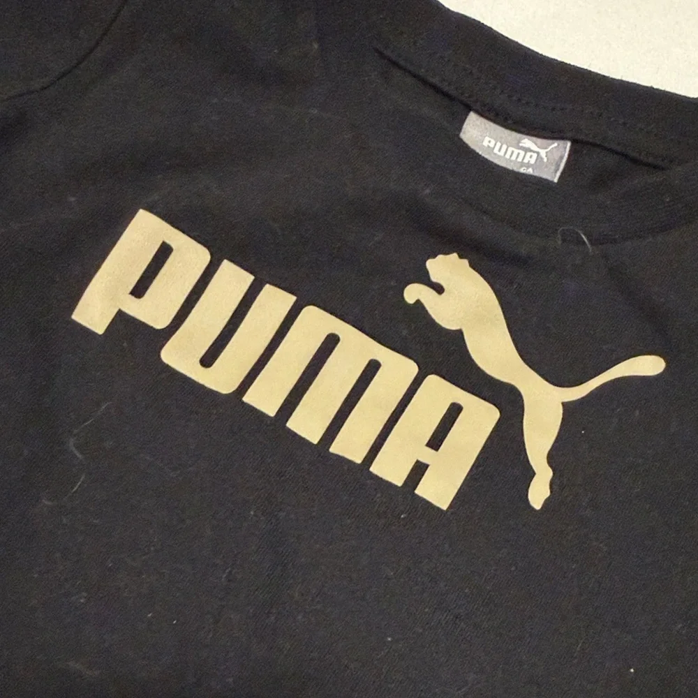 Puma Black Tee with Camo Cargo Shorts size 24months